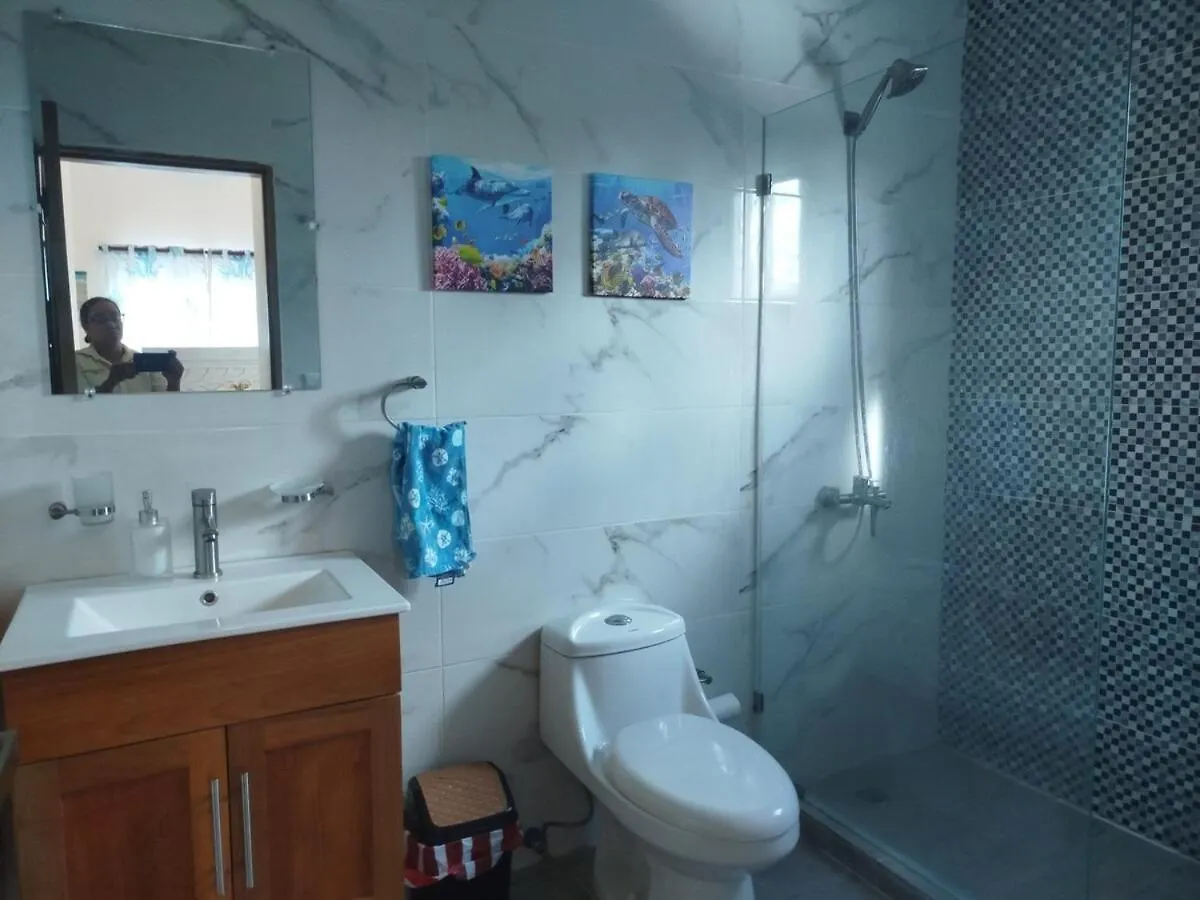 Confortable Y Amplio Apartamento Para 6 Personas Río San Juan Dominikai Köztársaság